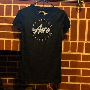 Aeropostale medium black tshirt